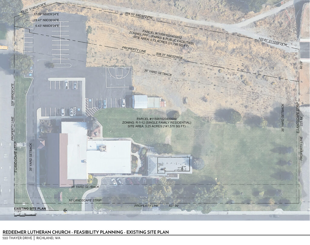 Site Plan Drawings Redeemer Lutheran Church